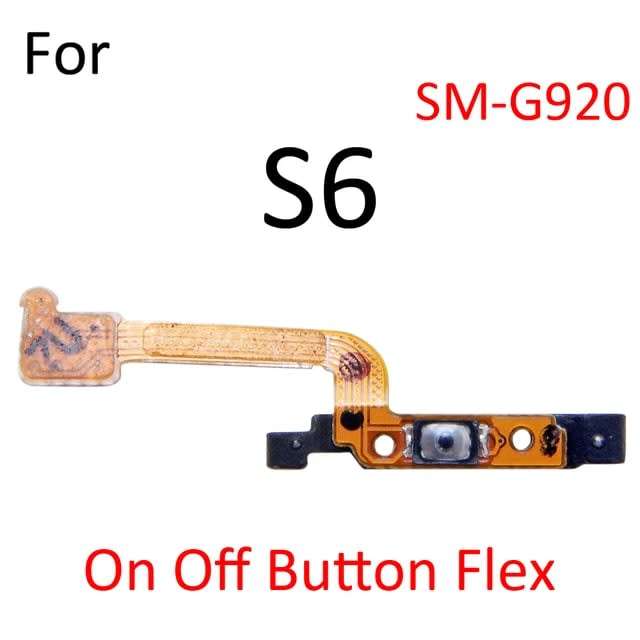 Samsung S6 Power Button Flex Cable Replacement - ON/OFF Button (Local Stock)