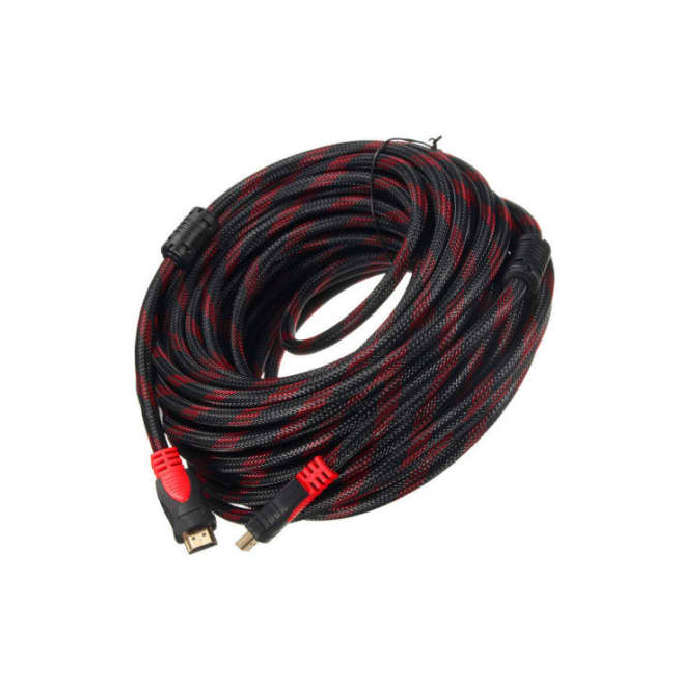 HDMI 20m Braided Cable (Local Stock) (Brand New)