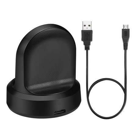 Charger Dock for Samsung Watch Gear S2/S3/S4 - Black Colour (Local Stock) (Brand New)