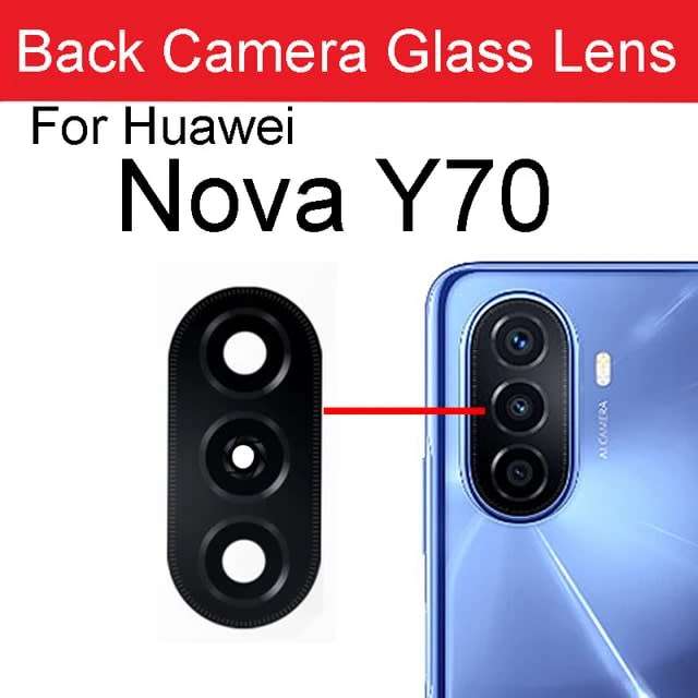 Huawei Nova Y70 Back Camera Glass Replacement (Brand New) (Local Stock)