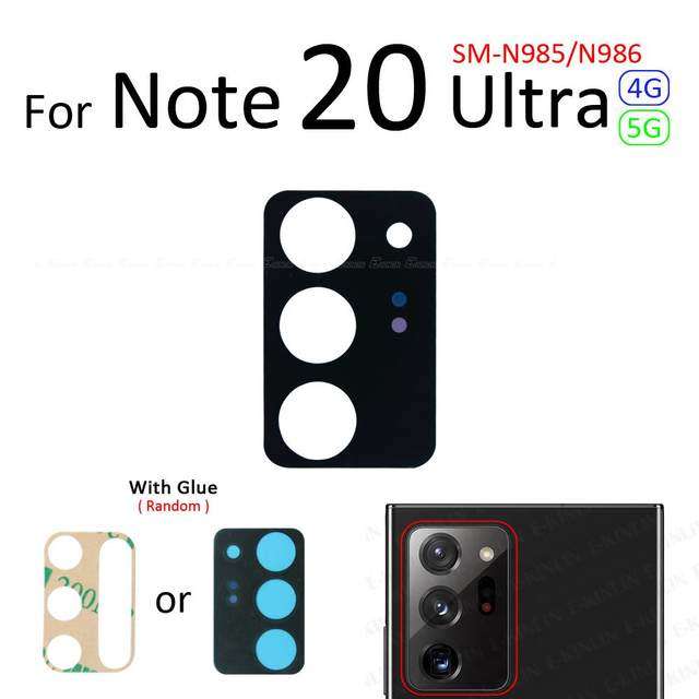 Samsung Note 20 Ultra Back Camera Glass Replacement (Brand New) (Local Stock)