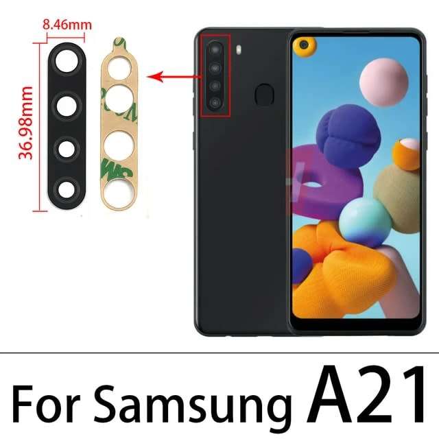 Samsung A21 Back Camera Glass Replacement (Brand New) (Local Stock)