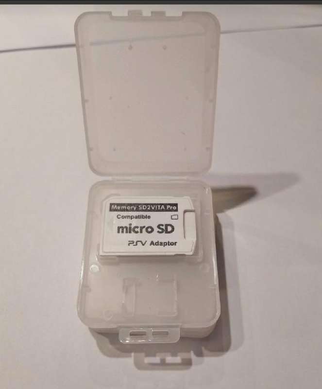 PS Vita Revolution Game Card Micro SD Card Adapter - Newest Version (Brand New)