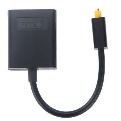 Optical Fiber Audio Splitter 1 to 2 Cable Adapter (Local Stock) (Brand New)