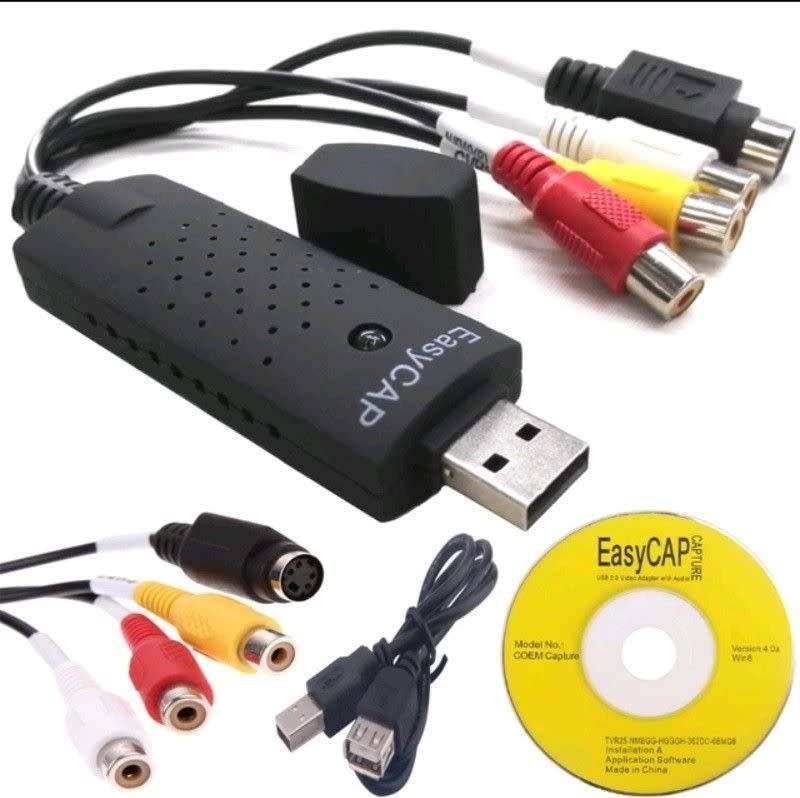 EasyCap Video and Audio Capture Device USB (Brand New)