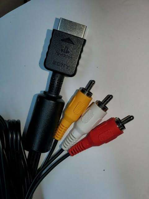 PS3 AV Cable - Original AV Cable (Local Stock) (Brand New)