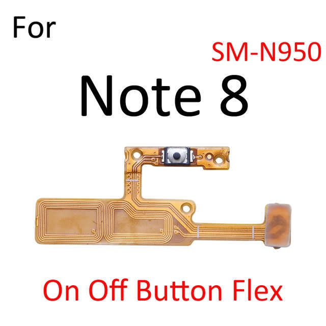 Samsung Note 8 Power Button Flex Cable Replacement - ON/OFF Button (Local Stock)
