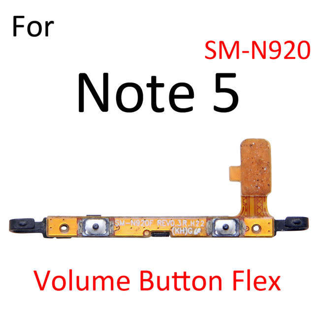 Samsung Note 5 Volume Button Flex Cable Replacement - Volume Buttons (Local Stock)