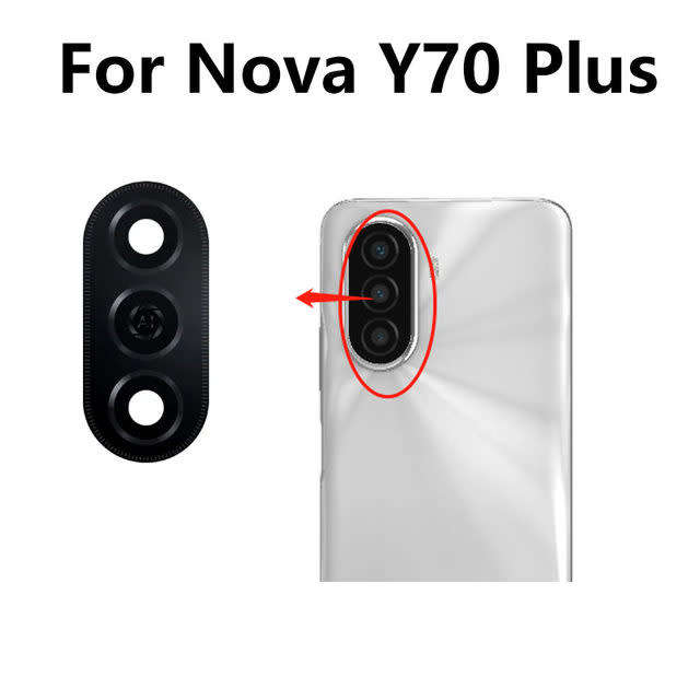 Huawei Nova Y70 Plus Back Camera Glass Replacement (Brand New) (Local Stock)