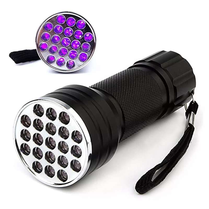 UV Torch - Black Light - Scorpion Torch - 21 UV LEDs (Local Stock) (Brand New)