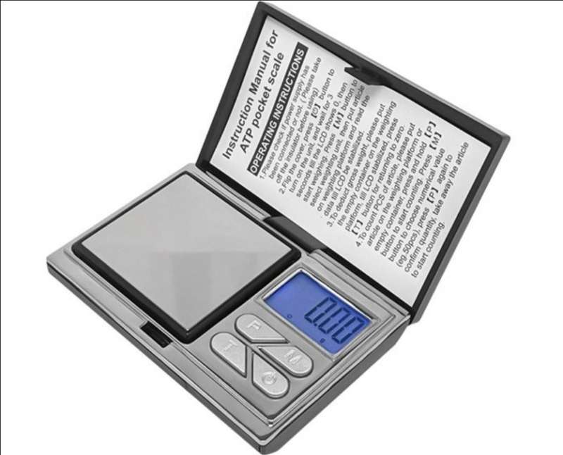 Digital Pocket Scale Ultra Mini Size Backlit Display 200g (Brand New) (Local Stock)