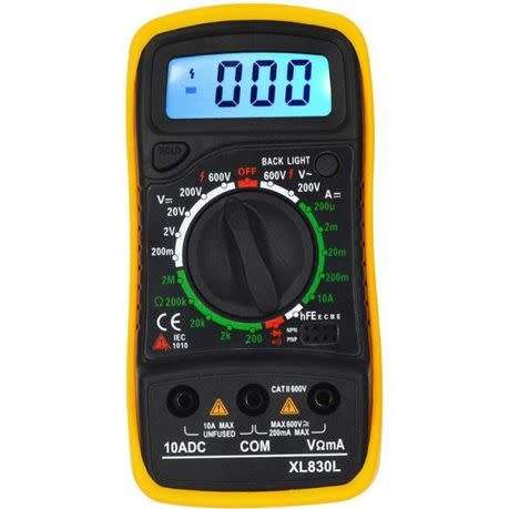 DT850L LCD Mini Digital Multimeter Testing Tool (Local Stock) (Brand New)