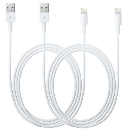 iPhone USB Lightning Cable Pack Of 2 (Local Stock) (Brand New)