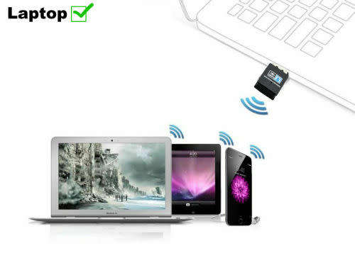 Mini Portable Wireless USB 300Mbps WiFi Receiver Adapter (Local Stock) (Auction Item)