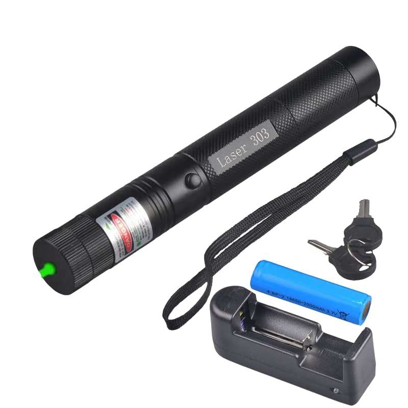 Green Laser Pointer With Battery - RL-303 (Local Stock) (Brand New)