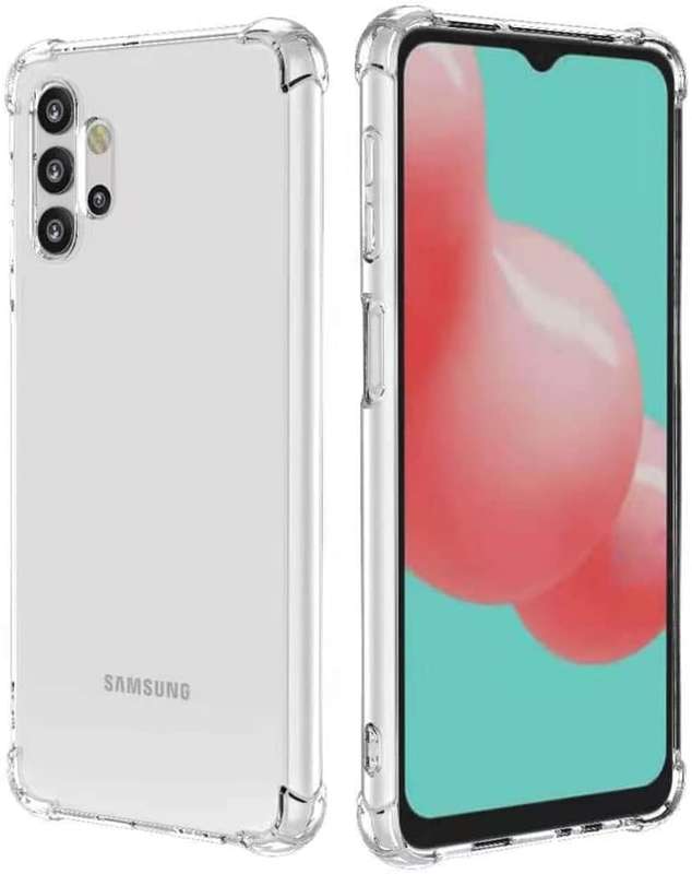 Samsung A32 5G Case Protective Shockproof Gel Phone Case Clear (Local Stock) (Brand New)