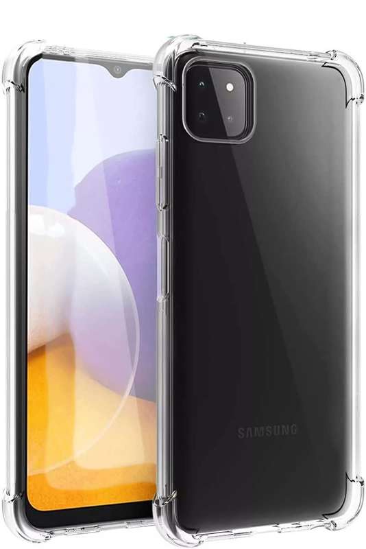 Samsung A22 5G Case Protective Shockproof Gel Phone Case Clear (Local Stock) (Brand New)