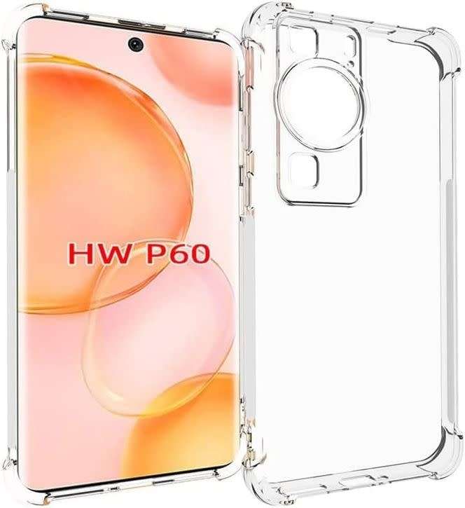 Huawei P60 Case Protective Shockproof Gel Phone Case Clear (Local Stock) (Brand New)