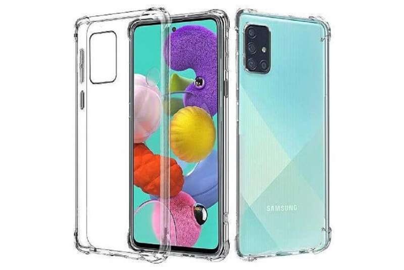 Samsung A51 Case Protective Shockproof Gel Phone Case Clear (Local Stock) (Brand New)
