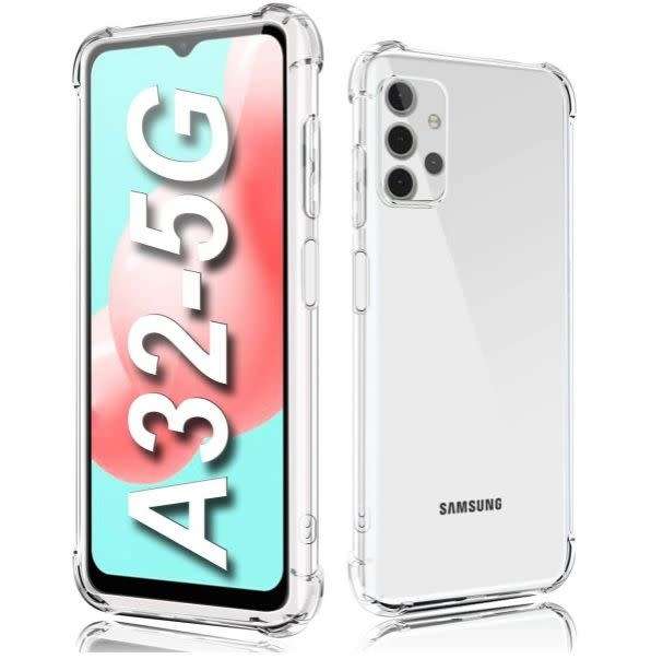 Samsung A32 5G Case Protective Shockproof Gel Phone Case Clear (Local Stock) (Brand New)
