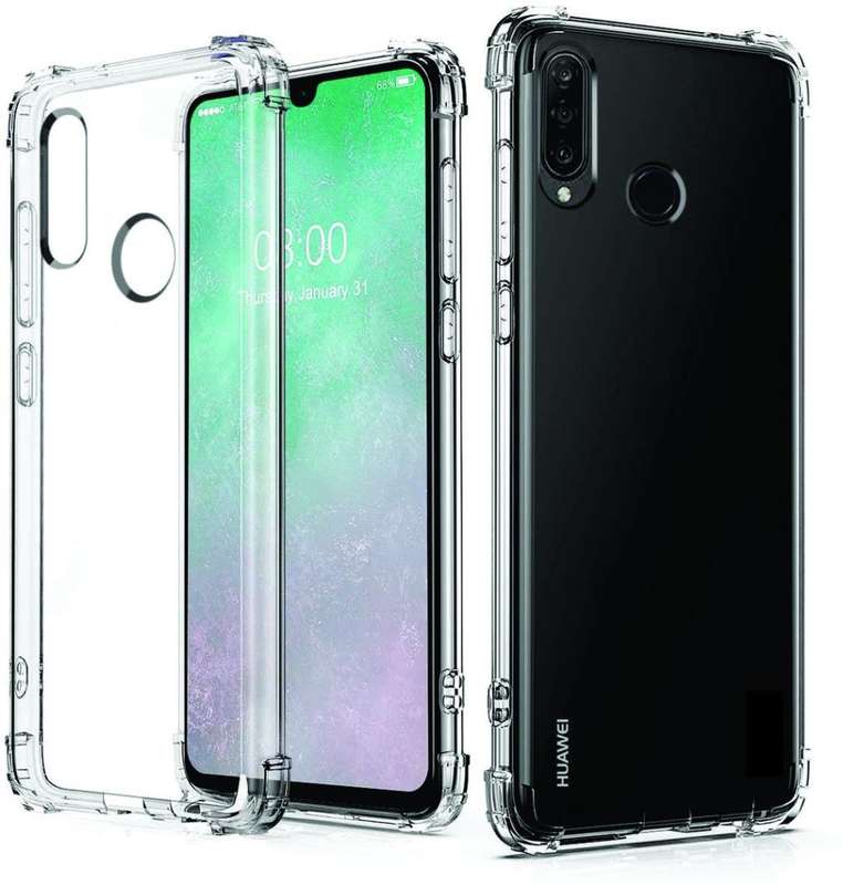 Huawei P30 Lite Case Protective Shockproof Gel Phone Case Clear (Local Stock) (Brand New)