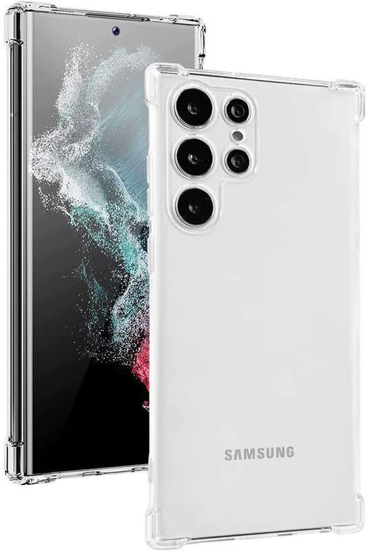 Samsung S22 Ultra 5G Case Protective Shockproof Gel Phone Case Clear (Local Stock) (Brand New)