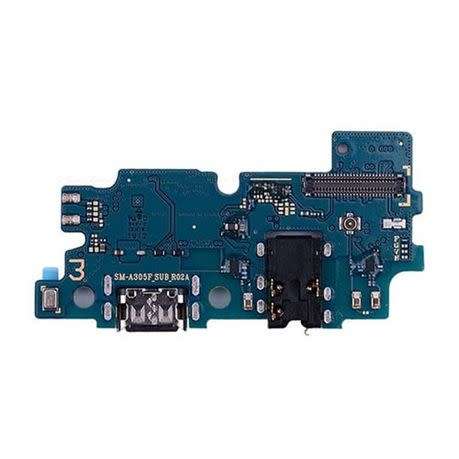 Replacement Charging Port compatible with Samsung Galaxy A30 `SM-A305F` (Brand New) (Local Stock)