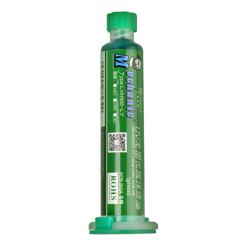 Solder Mask 10cc UV PCB Paint - UV Light Curing PCB Solder Mask (Local Stock) (Green)