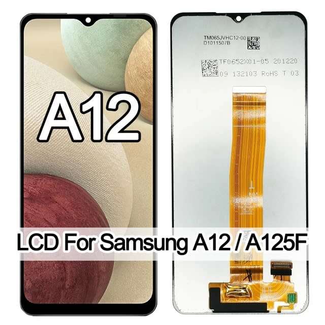 Samsung A12 LCD Screen - LCD Screen Touch Digitizer Assembly (Local Stock)
