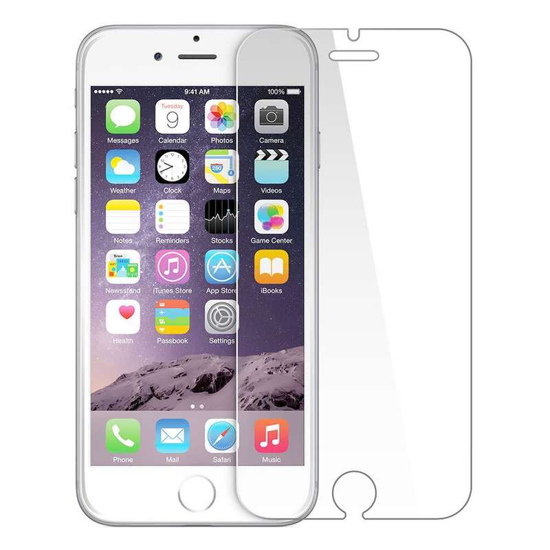 iPhone 7 Plus Screen Protector - Tempered Glass Screen Protector (Local Stock) (Clear Glass)