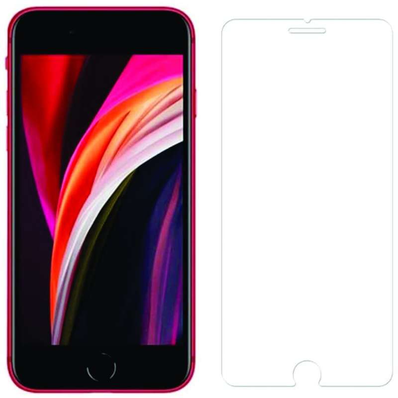 Tempered Glass Screen Guard Protector for Apple iPhone SE 2020 (Local Stock) (Clear Glass)