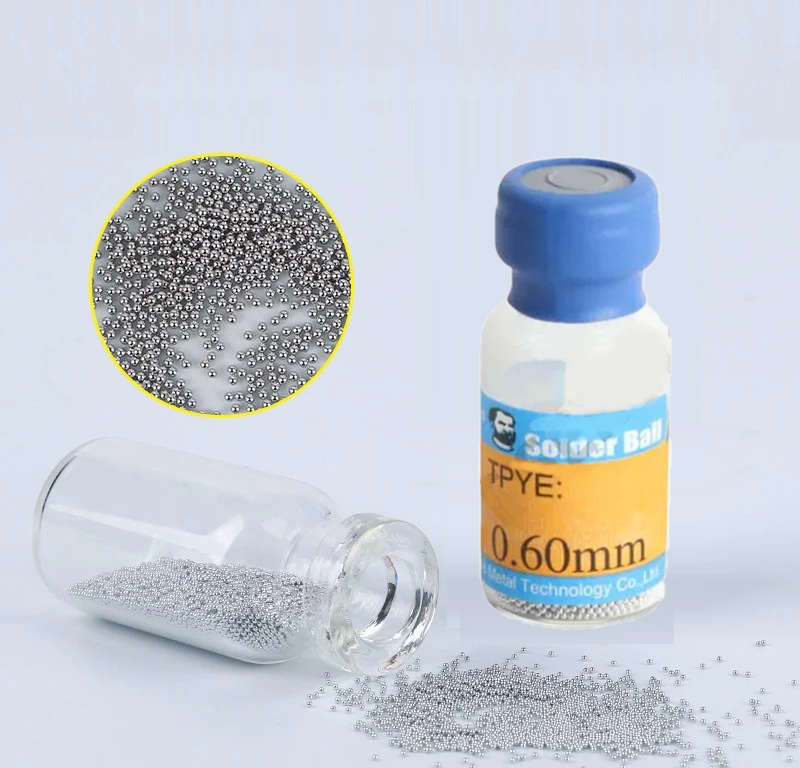 Solder Balls 0.60MM Balls BGA Soldering Solder Reballing 10,000 pcs (Local Stock) (Brand New)