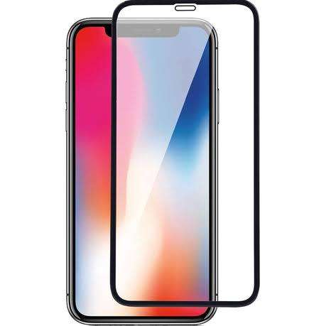 9D Tempered Glass - iPhone X 5.8` - Screen Protector - Black (Local Stock)