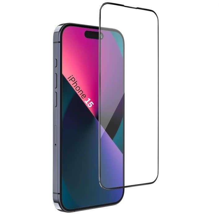 9D Tempered Glass Screen Guard Protector for Apple iPhone 15 (Local Stock) (Brand New)
