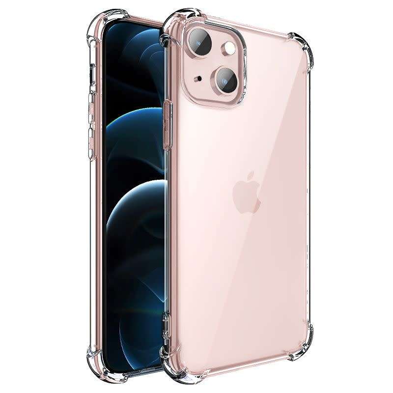 TPU Shockproof Clear Pouch Gel Case Back Cover for iPhone 13 (Local Stock) (Brand New)