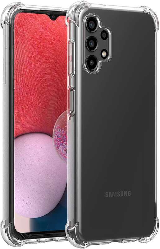 Shockproof Clear Pouch TPU Gel Case Back Cover For Samsung Galaxy A13 4G (Local Stock) (Brand New)