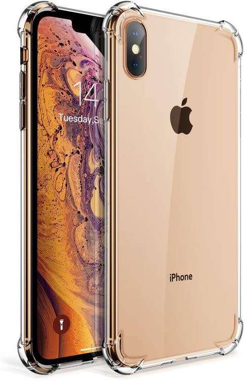 Shockproof Clear Pouch TPU Gel Case Back Cover For iPhone XS Max (Local Stock) (Brand New)