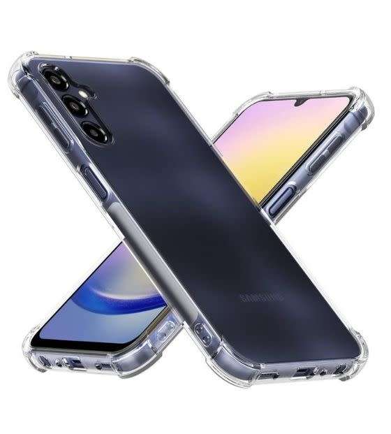 Clear Pouch TPU Gel Case Transparent Back Cover for Samsung Galaxy A25 (Local Stock) (Brand New)
