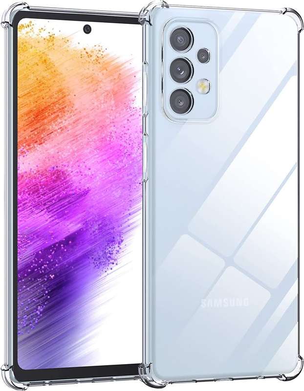 Shockproof Clear Pouch TPU Gel Case Back Cover For Samsung Galaxy A73 5G (Local Stock) (Brand New)