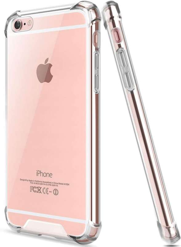 Shockproof Clear Pouch TPU Gel Case Back Cover For iPhone 6 (Local Stock) (Brand New)