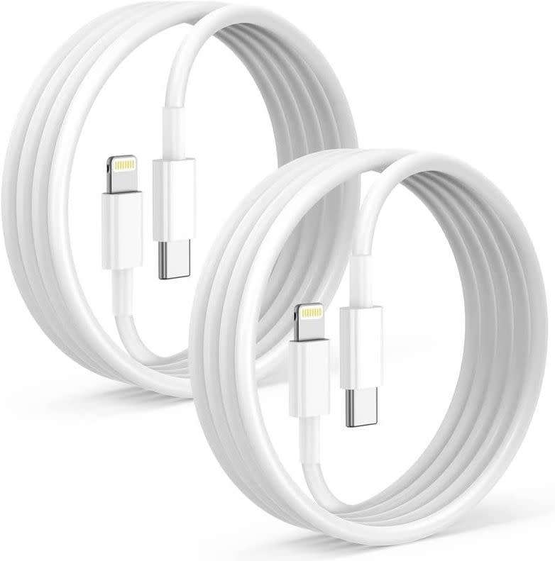 Lightning to USB Type-C Fast Charging Cable for iPhone Devices PACK OF 2 (Local Stock) (Brand New)
