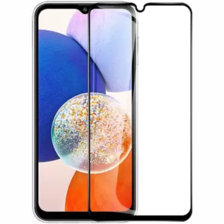 9D Tempered Glass 9H Screen Protector For Samsung Galaxy A14 (Local Stock) (Brand New)