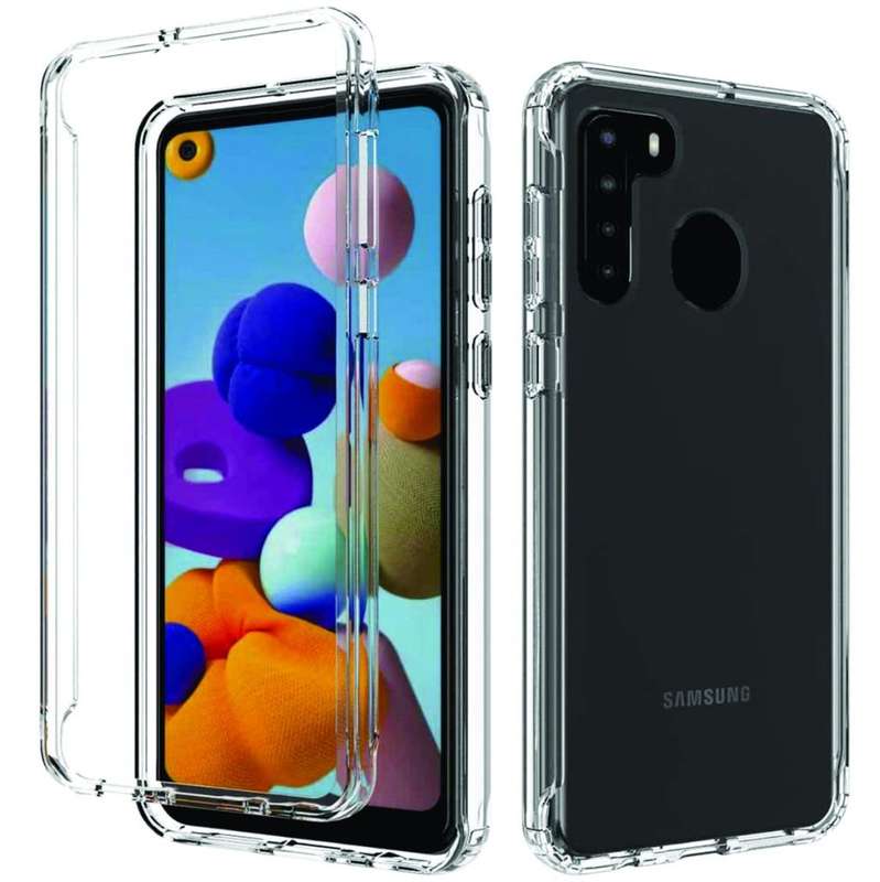 TPU Clear Pouch Gel Case for Galaxy A21 (Local Stock) (Brand New)