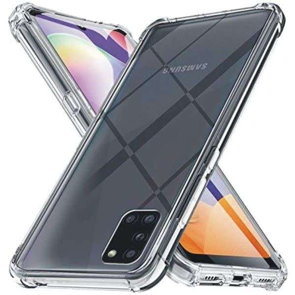 Samsung Galaxy A31 Case Protective Shockproof Gel Phone Case Clear (Local Stock) (Brand New)