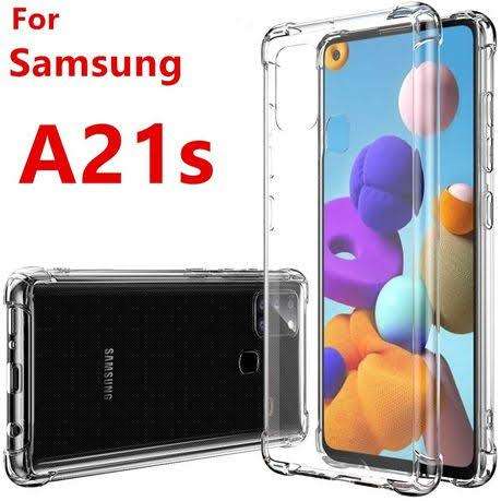 Samsung Galaxy A21s Case Protective Shockproof Gel Phone Case Clear (Local Stock) (Brand New)