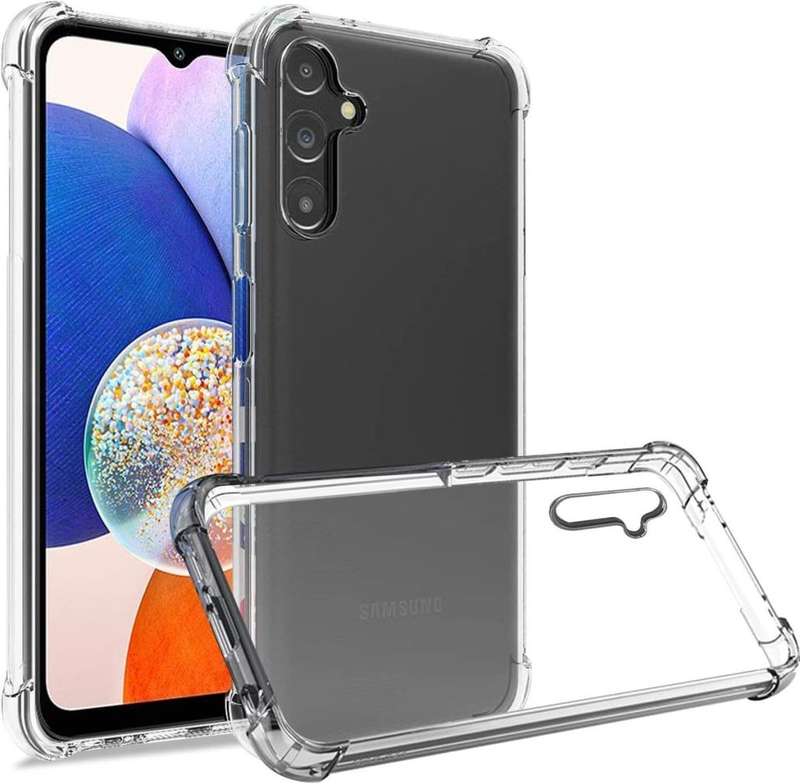 Samsung Galaxy A14 5G Transparent TPU Clear Case Pouch Shockproof (Local Stock)