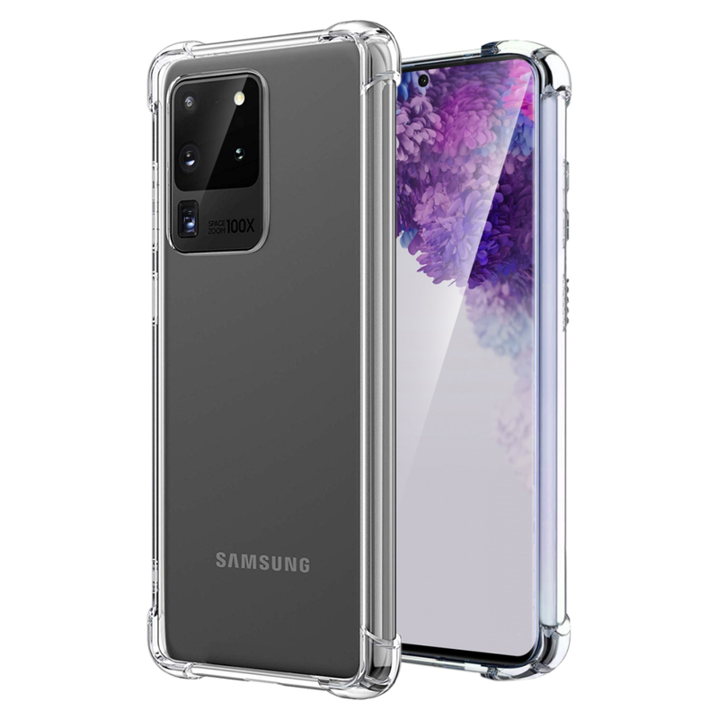 Samsung Galaxy S20 Ultra Case Transparent TPU Clear Case Pouch Shockproof (Local Stock) (Brand New)