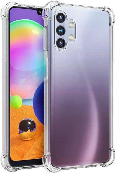 Samsung Galaxy A32 Case Transparent TPU Clear Case Pouch Shockproof (Local Stock) (Brand New)