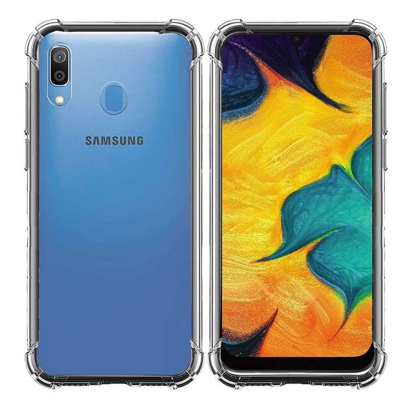 Samsung Galaxy A30 Case Transparent TPU Clear Case Pouch Shockproof (Local Stock) (Brand New)