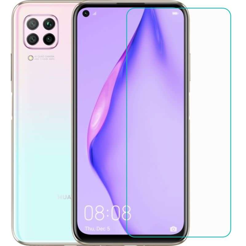 Huawei P40 Lite Screen Protector - Tempered Glass Screen Protector (Local Stock) (Clear Glass)